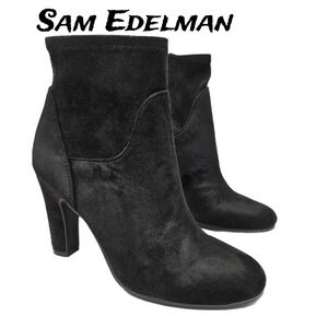 Sam Edelman Black Ankle Boots